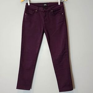 D-ID New York Skinny Jeans Denim Island Purple New Size 27‎ Comfy Fall